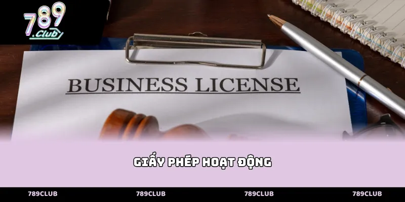 giấy phép hoạt động